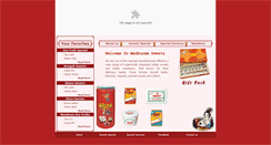 Desktop Screenshot of madhuramsweets.com